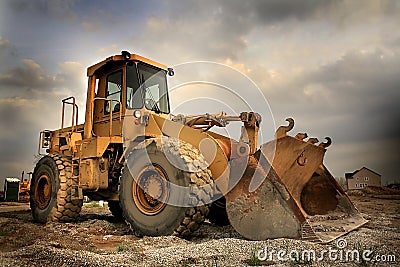 Construction Equipment Stock Photo