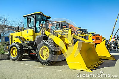 Construction Equipment Stock Photo