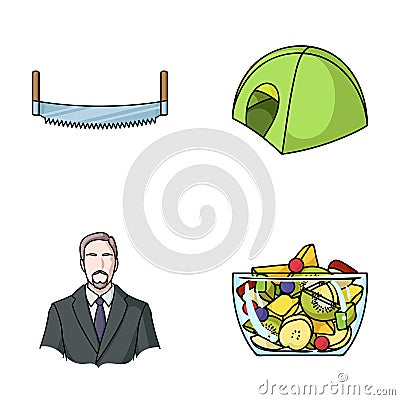 Construction, finance and other web icon in cartoon style.Journey, Fitness icons in set collection. Vector Illustration