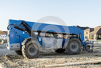 Construction heavy equipment Editorial Stock Photo