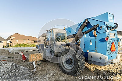 Construction heavy equipment Stock Photo