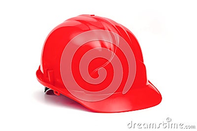 Construction Helmet Stock Photo