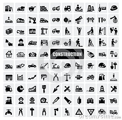 Construction icon Vector Illustration
