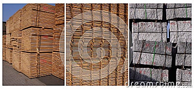 Construction material Stock Photo