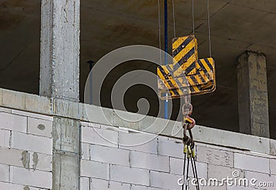 Construction of a multi-storey office space Stock Photo