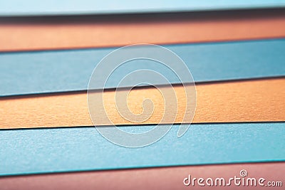 Construction paper layers texture fiber multicolor Stock Photo