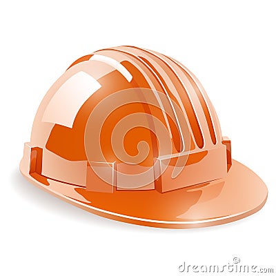 Construction safety helmet Vector Illustration