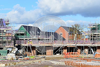 Construction Site Editorial Stock Photo