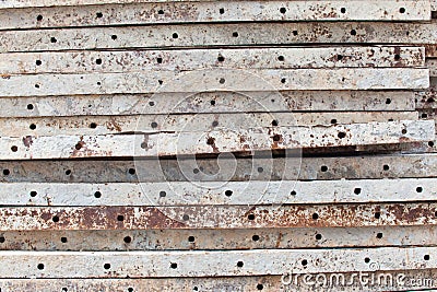 Construction, stack cement sheets Stock Photo