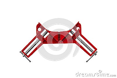 Construction tool - 90 degree right angle clip Stock Photo