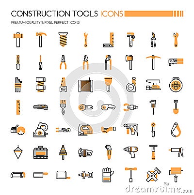 Construction tools Vector Illustration