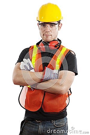 Construction Worker Stock Photo