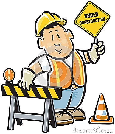 Construction worker Vector Illustration