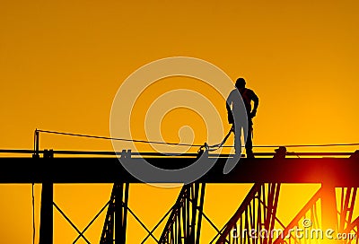 Construction worker Stock Photo