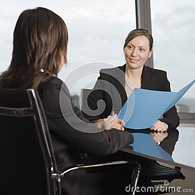 Consultation with tax adviser Stock Photo