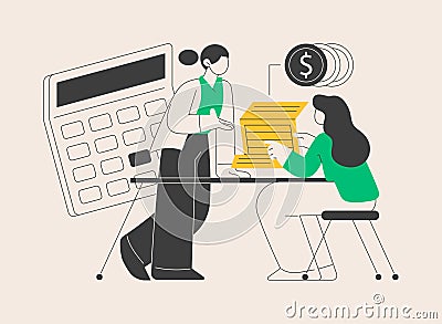 Consulting abstract concept vector illustration. Vector Illustration