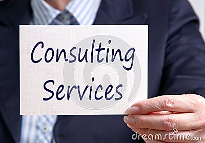 Consulting Services Stock Photo