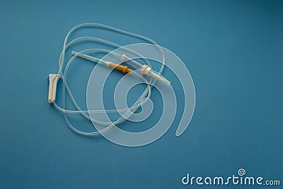 Consumables, syringes, needles, medical. Stock Photo