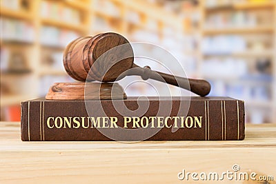 Consumer protection law Stock Photo