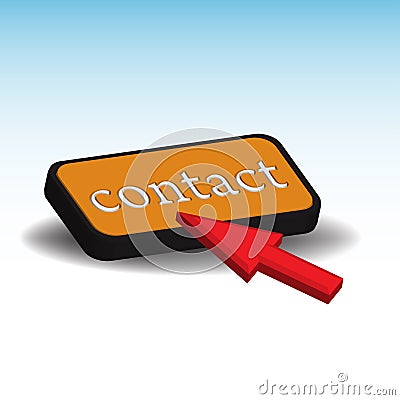 Contact button Vector Illustration