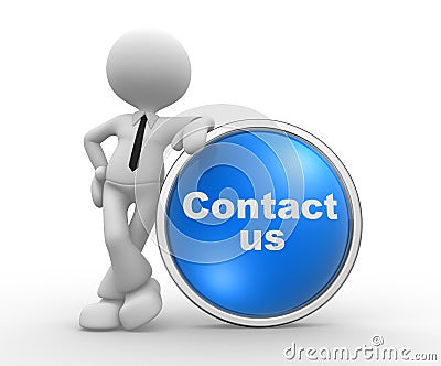 Contact us Stock Photo