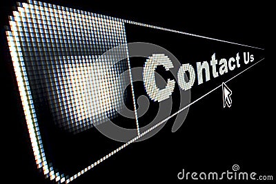 Contact Us Concept Stock Photo