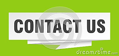 contact us Vector Illustration