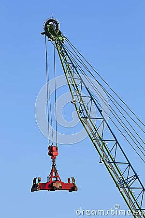 Container crane Stock Photo