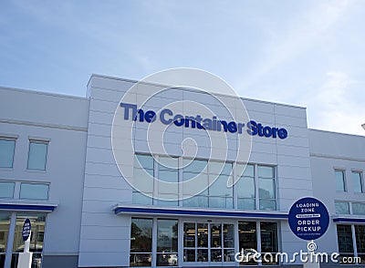 Container Store, Germantown, Tn Editorial Stock Photo