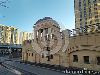 Contemporary architecture in Moscow, Russia Editorial Stock Photo