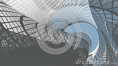 Contemporary Architecture Stock Photo