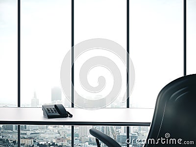 Contemporary business office Stock Photo
