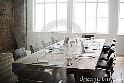 Contemporary Business Wireless Technology Wooden Concept Stock Photo