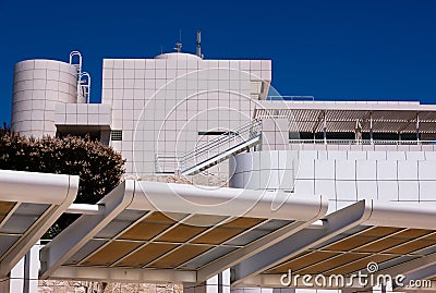 Contemporary Design, Getty Museum, Los Angeles Editorial Stock Photo