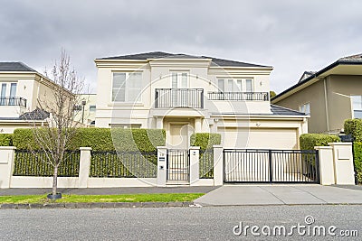 Contemporary house in Melbourne Editorial Stock Photo