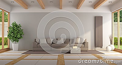 Contemporary lounge Stock Photo