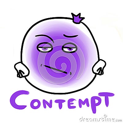 Contempt Stock Photo