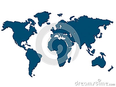 Continents Stock Photo