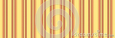 Contour background textile seamless, copy space vector stripe vertical. Deco texture pattern lines fabric in glossy gold and red Vector Illustration