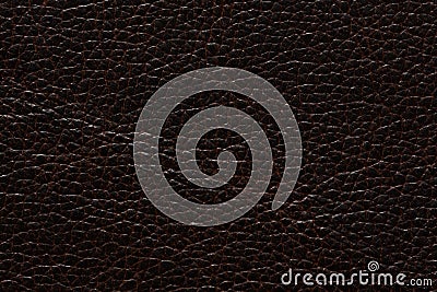 Contrast dark leather texture for your interior. Stock Photo