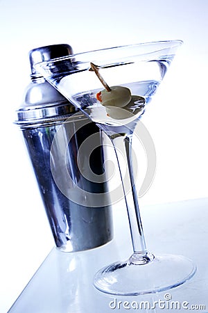 Contrast Martini Stock Photo