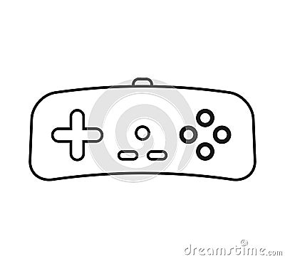 control icon. Videogame design. Vector graphic Cartoon Illustration