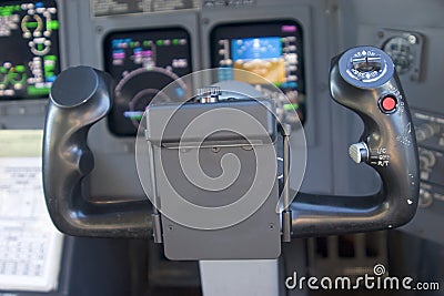 Control Wheel Stock Photo
