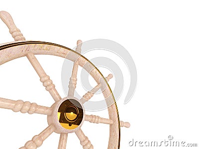 Control wheel Stock Photo