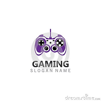 Controller Game Joystick logo image template icon Vector gamer design Stock Photo