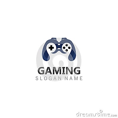 Controller Game Joystick logo image template icon Vector gamer design Stock Photo