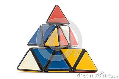 Conundrum pyramidion Stock Photo