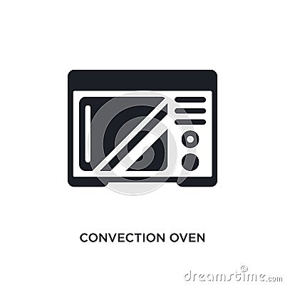 convection oven isolated icon. simple element illustration from electronic devices concept icons. convection oven editable logo Vector Illustration