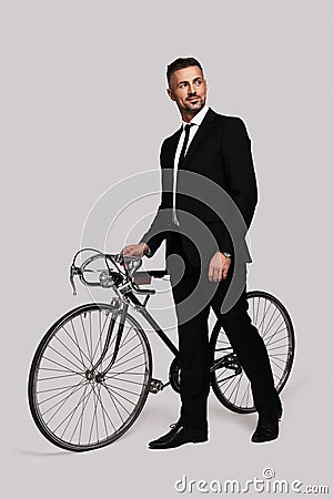 Convenient way to travel. Stock Photo