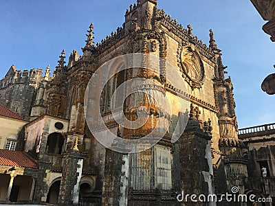 Convent of Christ, Tomar, Portugal Stock Photo